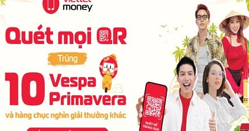 Viettel Money trao thưởng 10 xe Vespa khai hội ‘Ngày không tiền mặt’