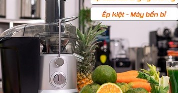 Máy ép nhanh Uniblend SS01 thuyết phục triệu chủ quán khó tính với hiệu quả vượt trội: 5 giây 1 ly nước ép