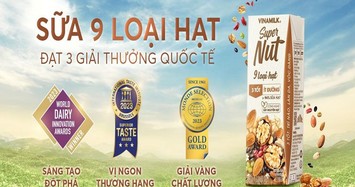 Bộ sưu tập giải thưởng quốc tế “khủng” của sản phẩm mới ra mắt nhà Vinamilk – Sữa hạt Super Nut