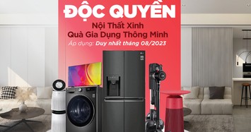 Trải nghiệm không gian sống chuẩn mực với ưu đãi độc quyền từ LG & Flexfit