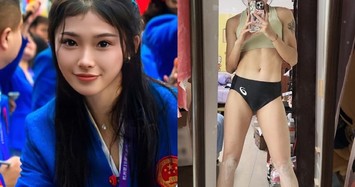 Hot girl điền kinh cao 1m75, gây sốt vì quá xinh đẹp được ví như "nữ thần" trên đường chạy