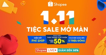 Đón tháng 11, săn 1.001 item thời trang - mỹ phẩm đang giảm đến 50% trên Shopee