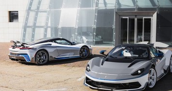 Bộ đôi siêu xe Pininfarina Battista của tay chơi khét tiếng Mỹ lộ diện