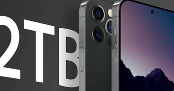 Người dùng chờ iPhone có bộ nhớ trong 2 TB đến khi nào?