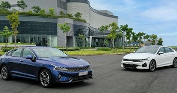 Giá xe KIA K5 cập nhật tháng 8/2024, sedan hạng D từ 859 triệu đồng