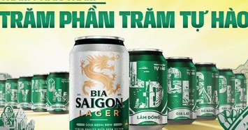 Khám phá bộ lon “Trăm Phần Trăm” của Bia Saigon Lager: Có gì đặc biệt mà ai cũng tự hào?