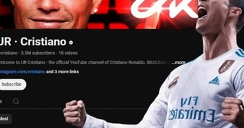 Cristiano Ronaldo có thể kiếm được bao nhiêu từ kênh YouTube của mình?