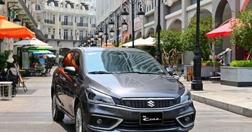 Giá xe Suzuki Ciaz niêm yết và lăn bánh tháng 10/2024