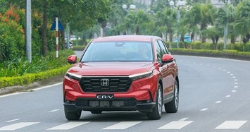 Honda CR-V giá từ 1,029 tỷ đổng, giảm 50% phí trước bạ