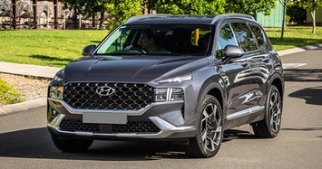 Giá xe Hyundai Santa Fe niêm yết và lăn bánh tháng 12/2024