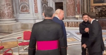 Video: Ông Trump từ chối cho ông Macron tham gia cuộc họp cùng ông Zelensky ở Vatican?
