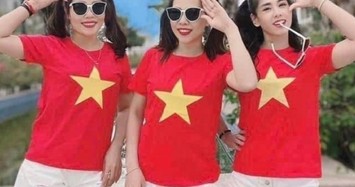 Đổ xô mua áo cờ đỏ sao vàng mặc dịp lễ 30/4