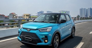 Giá xe Toyota Raize niêm yết và lăn bánh tháng 5/2025