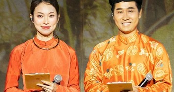 Nguyên Khang và Khánh Vy - Cặp đôi ăn ý trong chương trình nghệ thuật Phật giáo quốc tế Vesak 2025