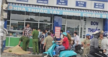 Người đàn ông tử vong trước tiệm thuốc tây Minh Châu ở TP HCM