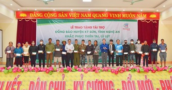 Trungnam Group sẻ chia với nhân dân Kỳ Sơn vượt qua lũ dữ – thiết lập cuộc sống mới