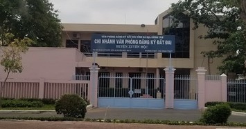 Khởi tố Phó Giám đốc chi nhánh Văn phòng đăng ký đất đai huyện Xuyên Mộc 