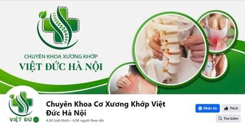 Phòng khám chuyên khoa Y học cổ truyền Việt Đức bị xử phạt