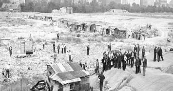 Khu ổ chuột Hooverville giữa lòng New York thời Đại suy thoái