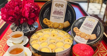 Bánh quy Đan Mạch Danish Butter Cookies chính thức có mặt tại Việt Nam