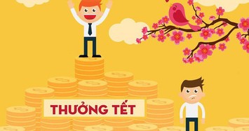 Chênh lệch thưởng Tết: Nơi hàng tỷ đồng, nơi 50 nghìn 