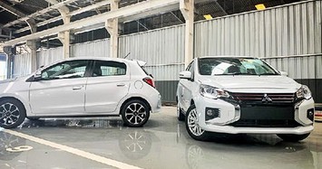 Cận cảnh xe giá rẻ Mitsubishi Mirage và Attrage 2020 mới, giá vừa túi tiền