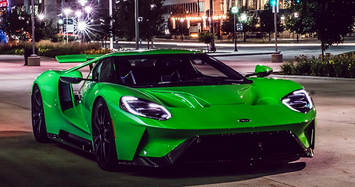 Siêu xe Ford GT cực ngầu với màu sơn Lamborghini Huracan