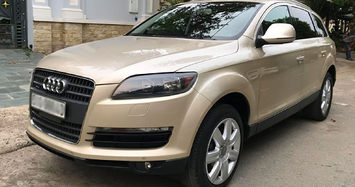 Xe sang Audi Q7 dùng 13 năm giá chỉ 650 triệu tại Sài Gòn