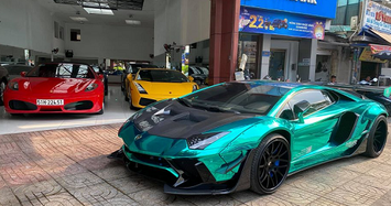 Lamborghini Aventador độc nhất Việt Nam thuộc về tay chơi Đà Lạt