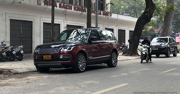 Xe Range Rover SV hơn 40 tỷ biển “tứ quý” Lào trên phố Việt