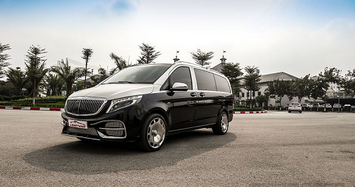 Cận cảnh Mercedes-Benz V250 độ Maybach hơn 2 tỷ siêu sang