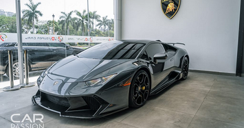 Đại gia Sài Gòn chi 1,5 tỷ độ Lamborghini Huracan LP610-4