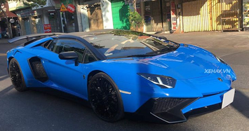 Soi siêu xe Lamborghini Aventador SV Roadster 39 tỷ ở Sài Gòn