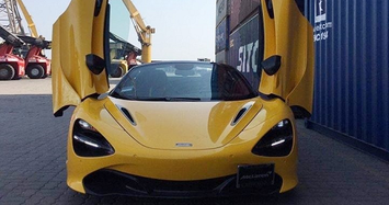 McLaren 720S Spider hơn 23 tỷ, màu độc nhất Việt Nam 