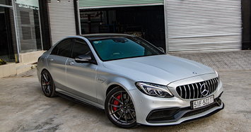 Cận cảnh diện mạo mới Mercedes-AMG C63 S của Cường Đô la 