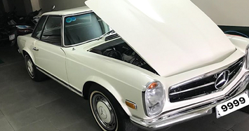 Cận cảnh xe sang Mercedes-Benz 280 SL hơn 50 tuổi 