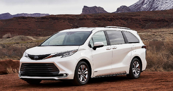 Soi Toyota Sienna 2021 ra mắt với hệ dẫn động 4 bánh mới