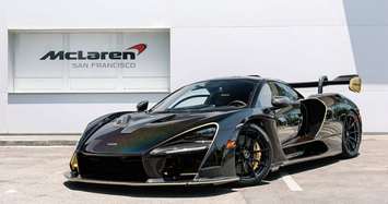 Phong cách truyền thuyết vua Arthur trên siêu xe McLaren Senna Merlin