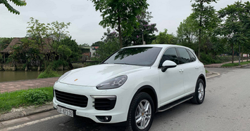 Cận cảnh xe Porsche Cayenne chạy 5 năm rao bán 3 tỷ 