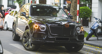 Xem siêu xe Bentley Bentayga Design Series độc nhất Việt Nam