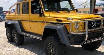 Cận cảnh Mercedes-Benz G63 hơn 47 tỷ Việt Nam độ ống xả 340 triệu đồng