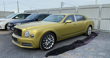 Cận cảnh siêu xe Bentley Mulsanne EWB Julep có giá hơn 35 tỷ 