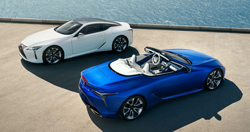 Cận cảnh Lexus LC 500 Convertible 2021 có giá từ 2,3 tỷ
