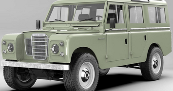 Cận cảnh xe Land Rover Series III cổ độ siêu đẹp 