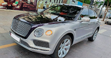 Cận cảnh xe siêu sang Bentley Bentayga Mulliner trên đường phố Sài Gòn