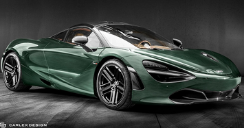 Siêu xe McLaren 720S độ Carlex Design hết 1,78 tỷ đồng