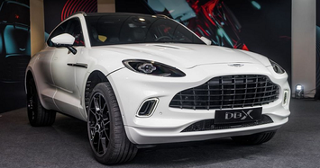 Cận cảnh SUV Aston Martin DBX giá hơn 20 tỷ đồng