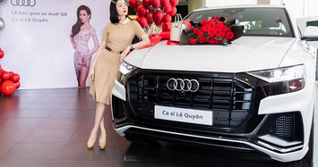 Ca sĩ Lệ Quyên tậu Audi Q8 giá hơn 5 tỷ đồng