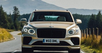 Xe siêu sang tiết kiệm xăng Bentley Bentayga Hybrid 2021 trình làng