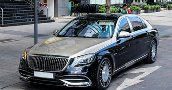 Đại gia Sài thành chi gần 300 triệu đồng sơn xe Maybach S560 